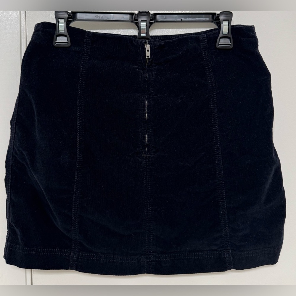 EUC Free People Modern Femme Corduroy Mini Skirt | High Rise Casual Mini - Picture 3 of 4